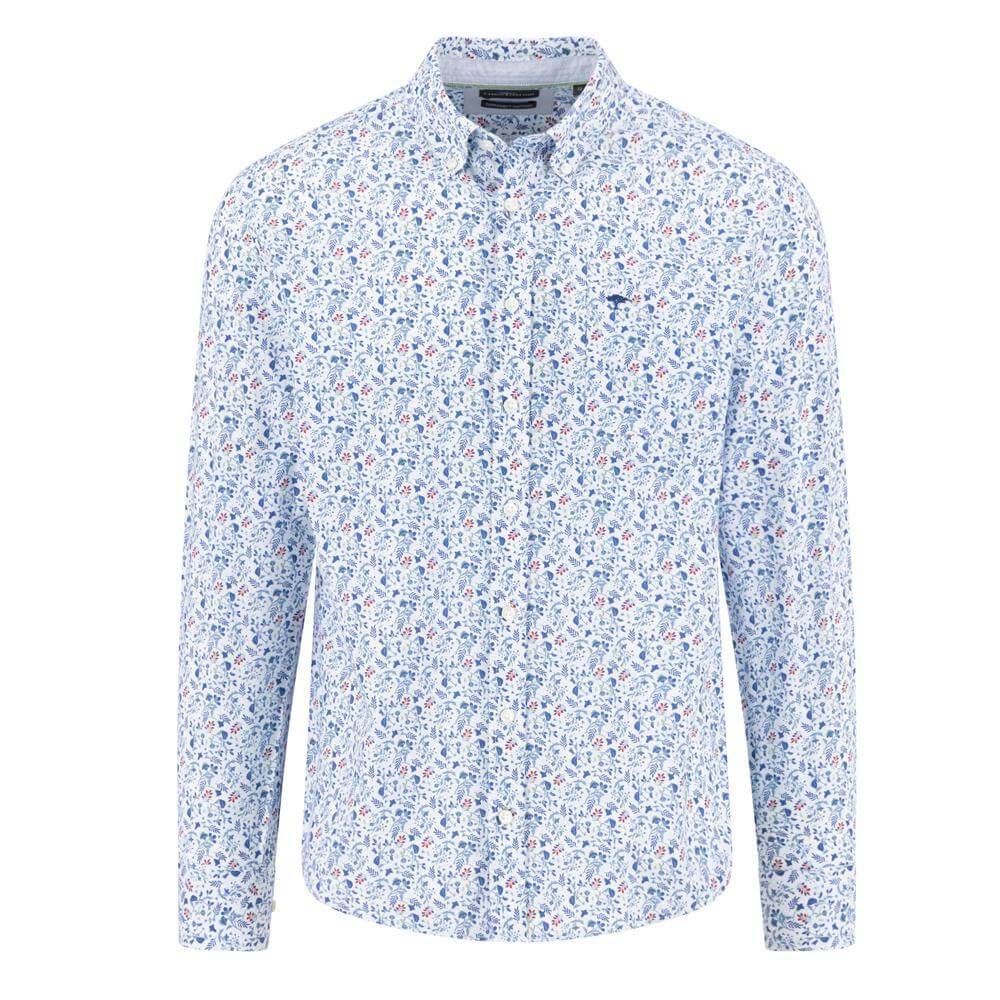 Fynch-Hatton Fresh Flower Print Shirt